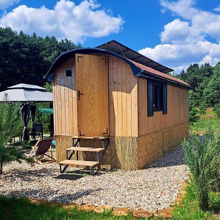 Oaza Swiety Spokoj - Domek Z Balia I Jacuzzi Rzasnik Bagian luar foto